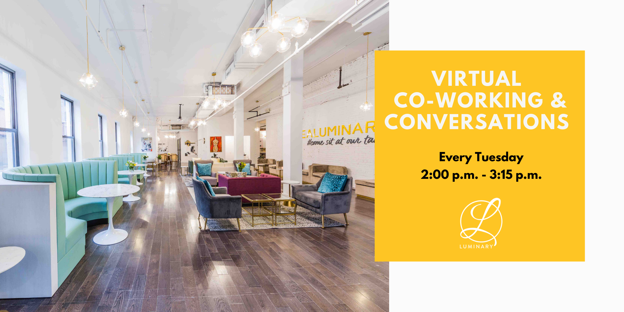 Virtual Co-Working & Conversations